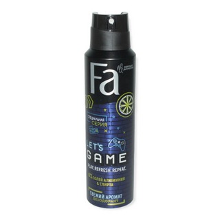 FA MEN Xtreme Дезодорант-аэрозоль ласт гэйм, 150 мл